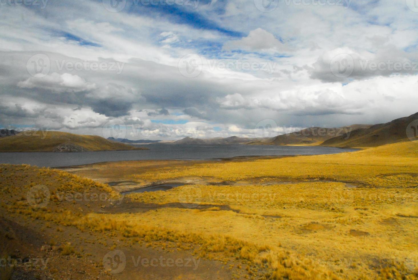 helig dal av de inkaor. kusco till puno, peru. foto