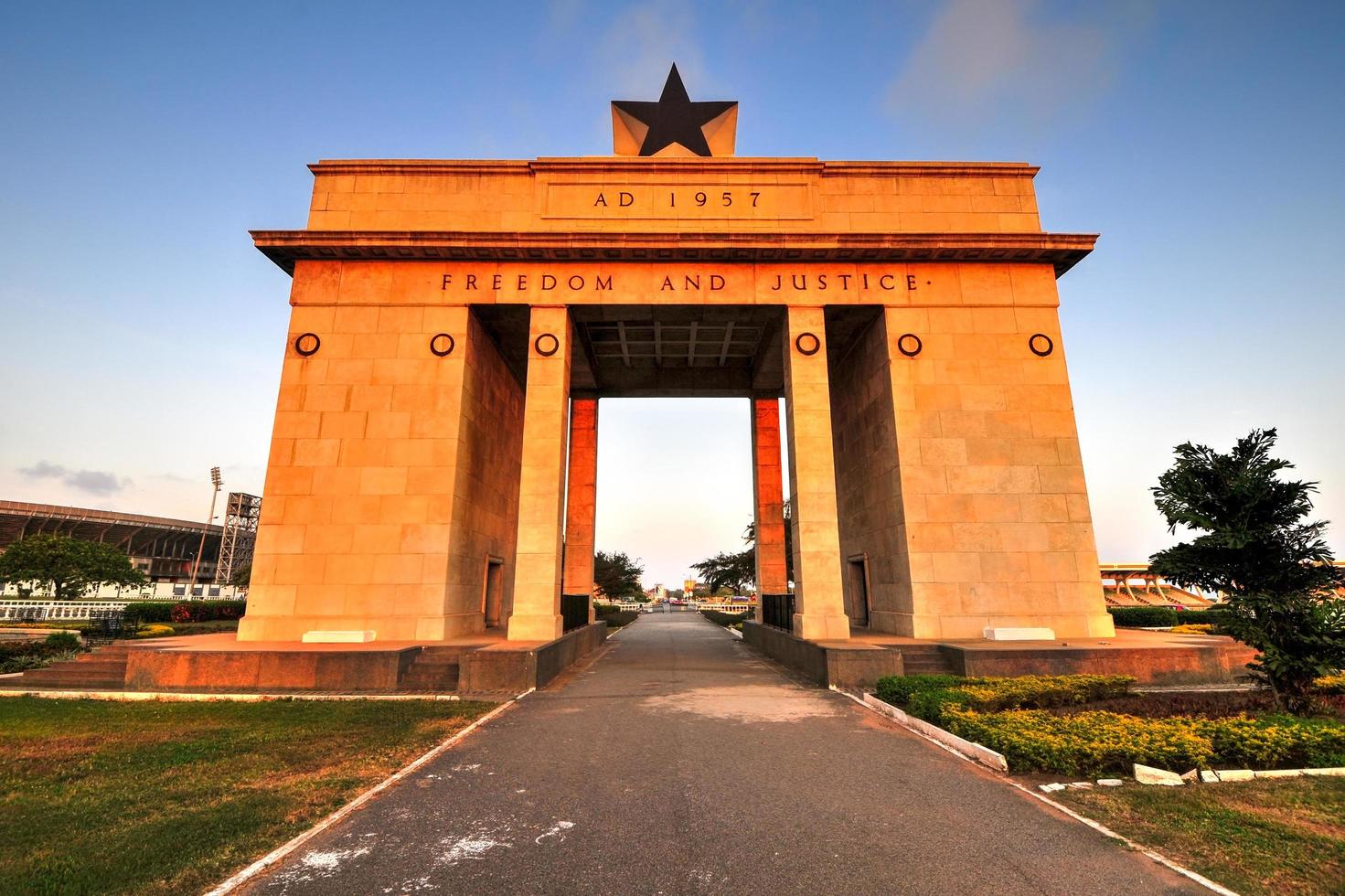 oberoende båge, accra, Ghana, 2022 foto