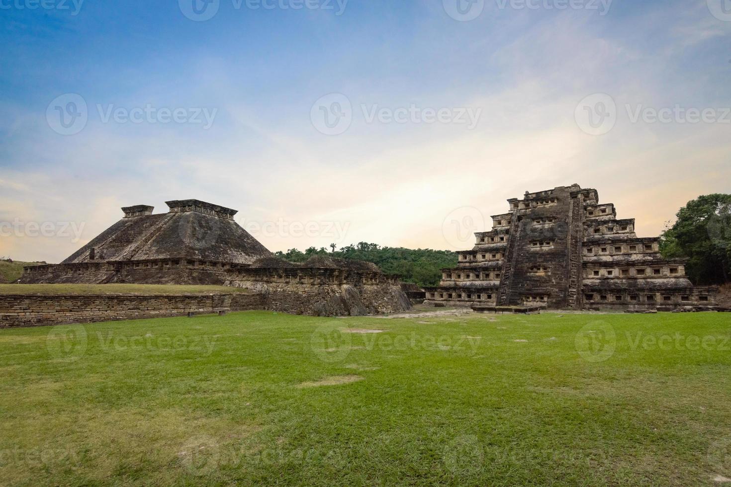 el tajin unesco webbplats i mexico foto