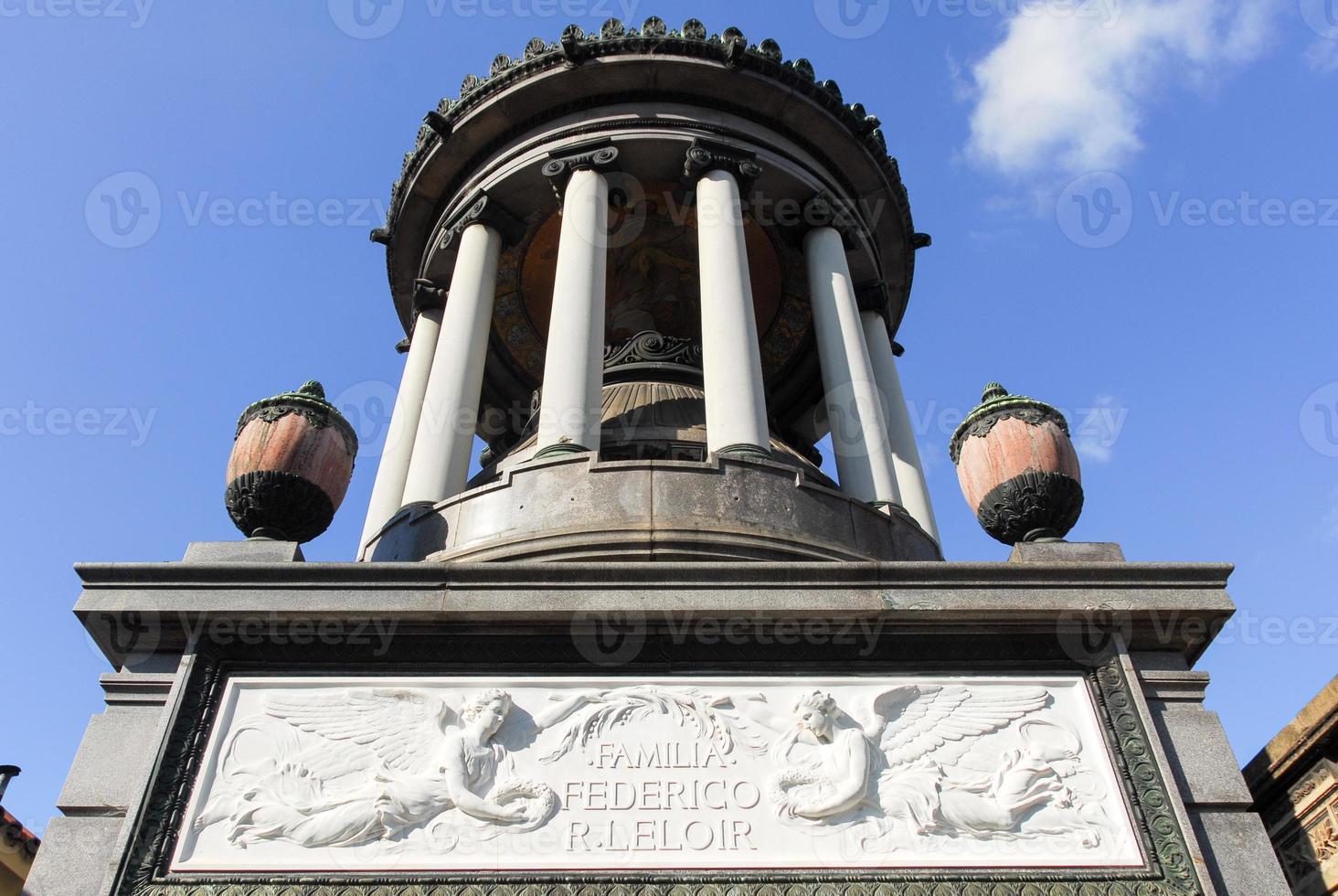 recoleta kyrkogård - buenos aires, argentina foto