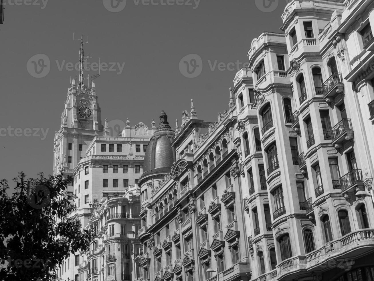 madrid i Spanien foto