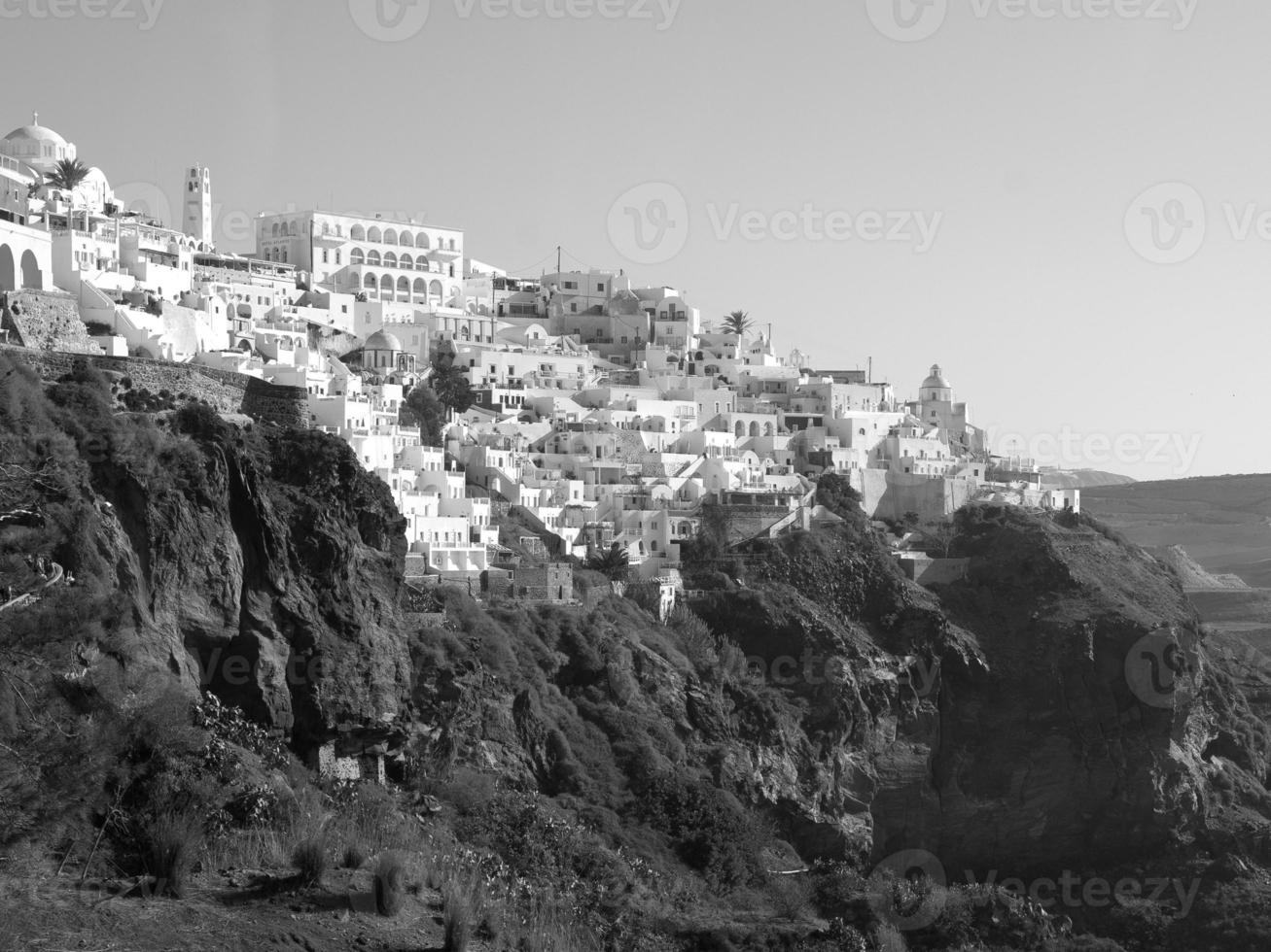 de grekisk ö santorini foto