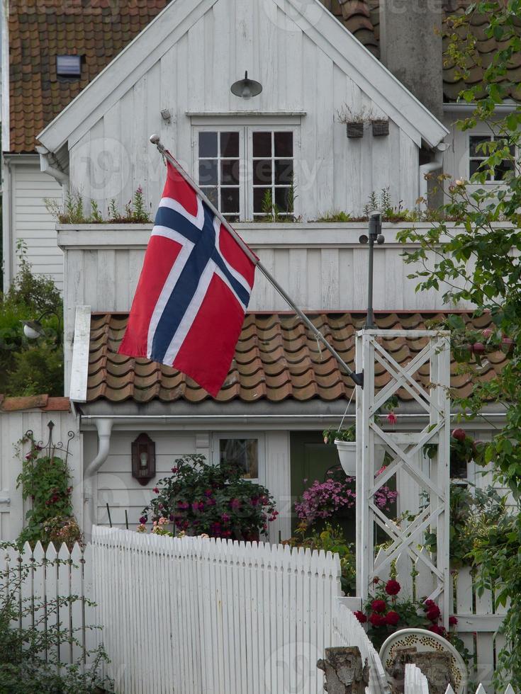 stavanger city i norge foto