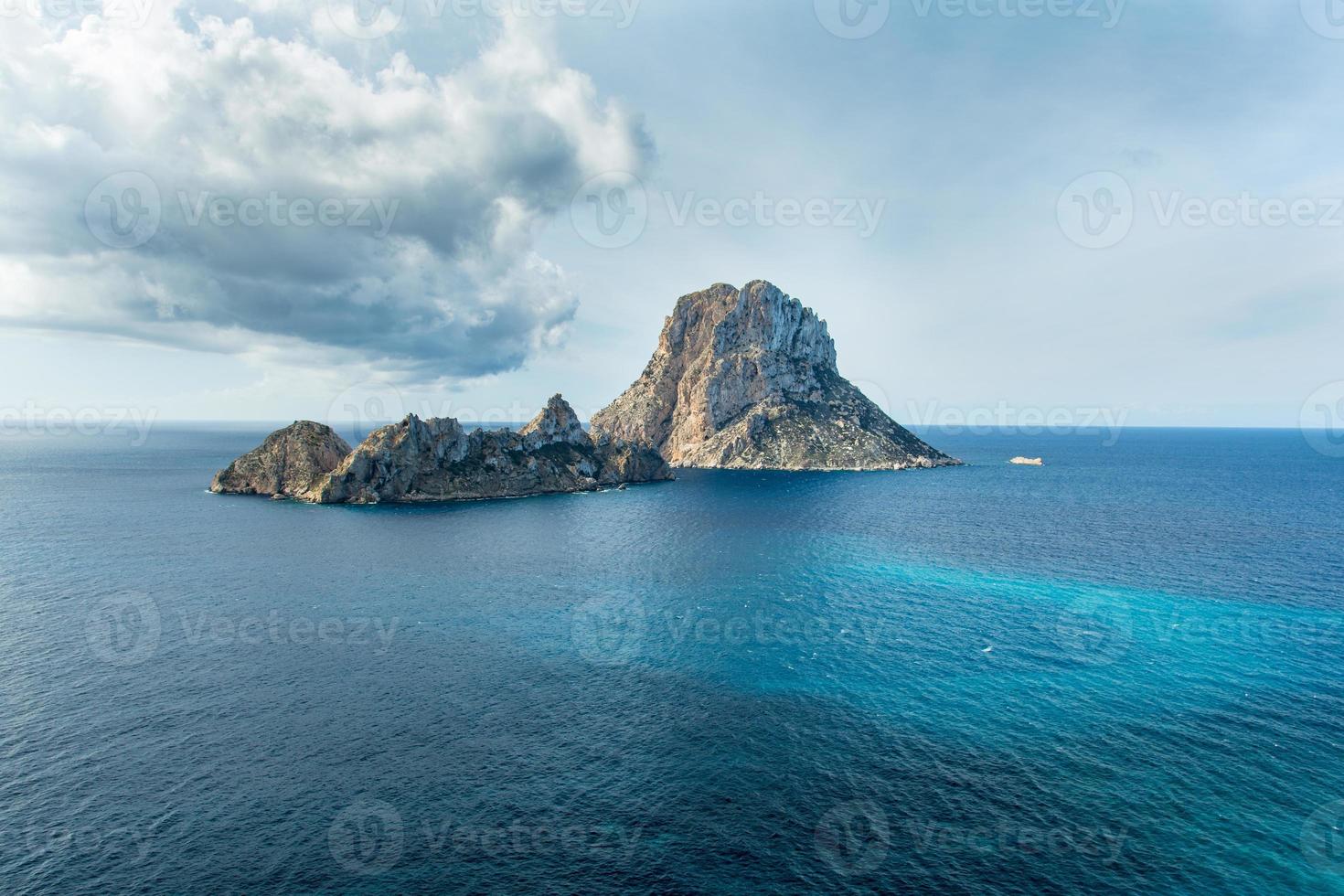 cala d'hort - es vedra, ibiza, Spanien foto