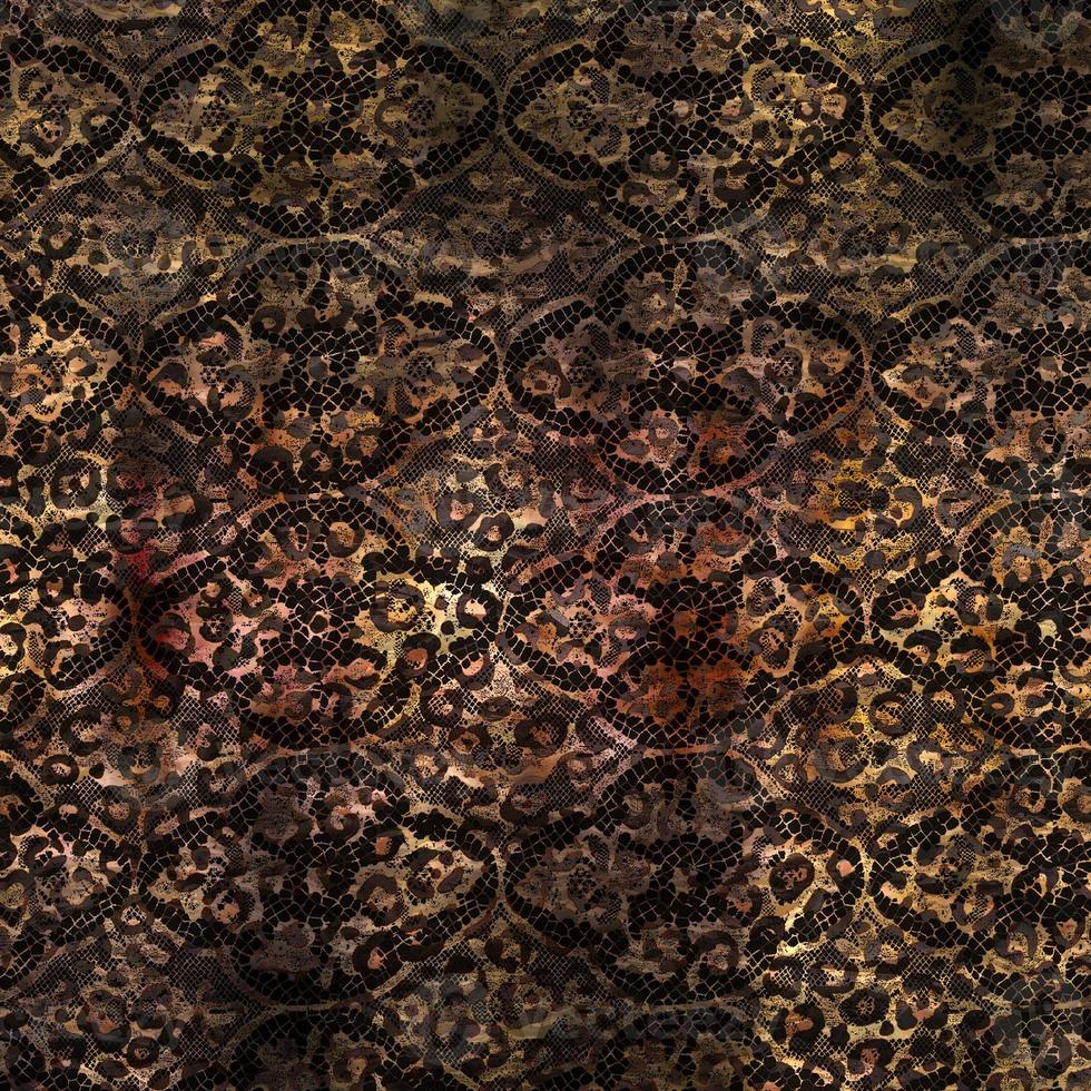 leopard hud mönster abstrakt stil, textil och mode tyg, vintage stil konsistens, djur hud bakgrund, leopard designad textil- skriva ut mönster, abstrakt leopard textur design foto
