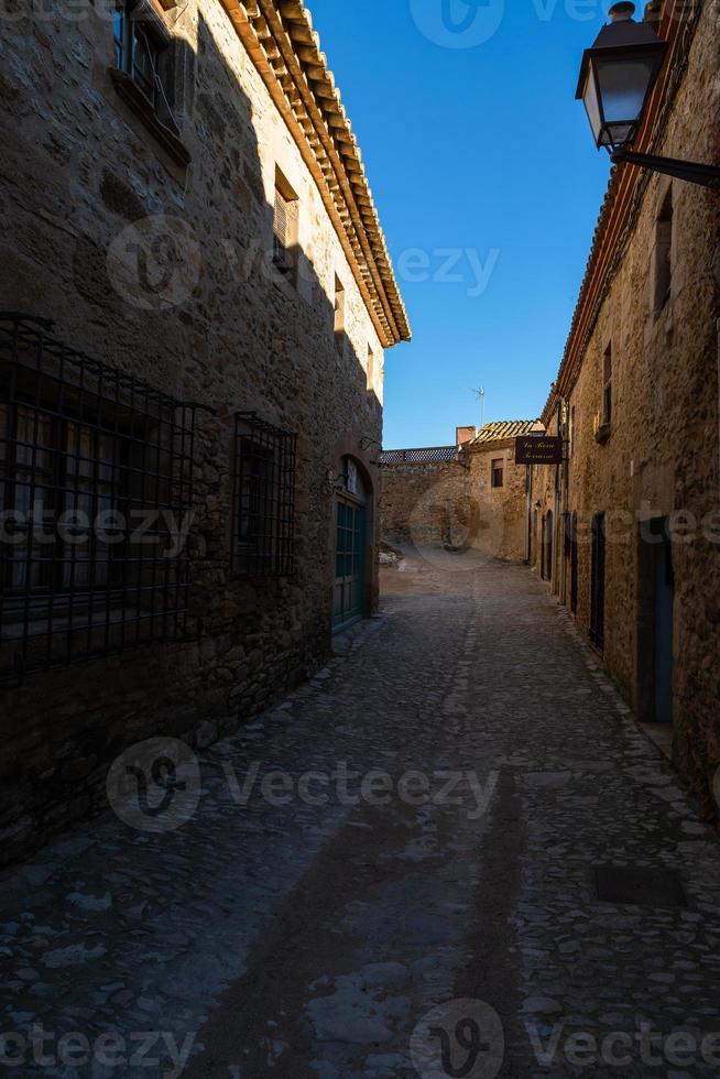 visningar av costa brava städer foto