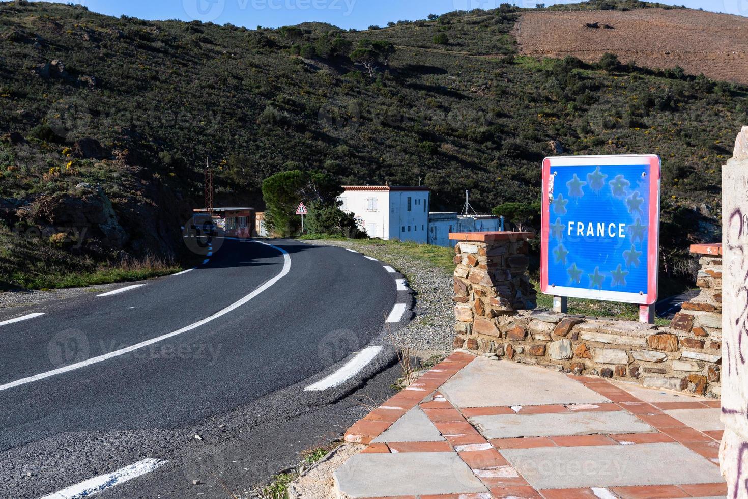 visningar av costa brava kust foto