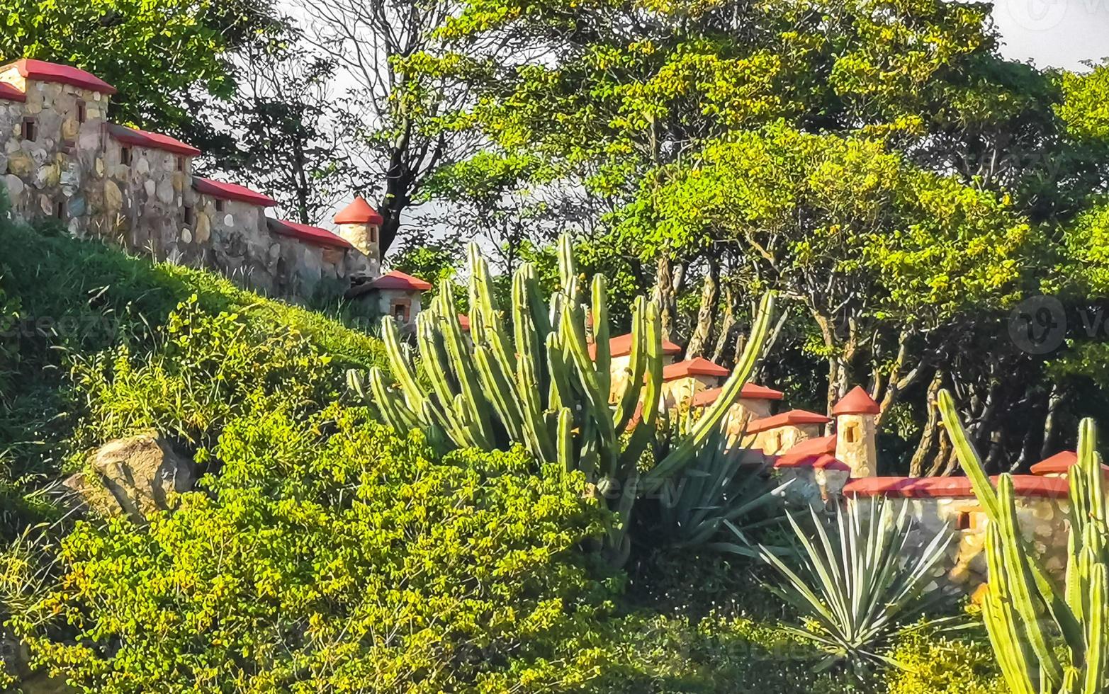 visning plattform kulle i zicatela puerto escondido Mexiko. foto