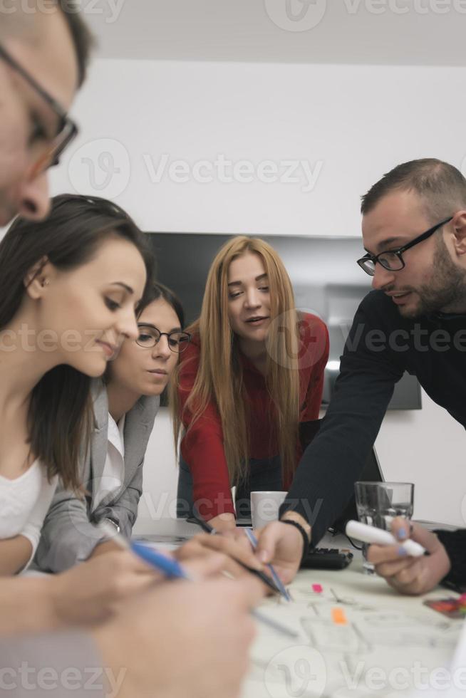 affärsmän möte konferens diskussion företagskoncept foto