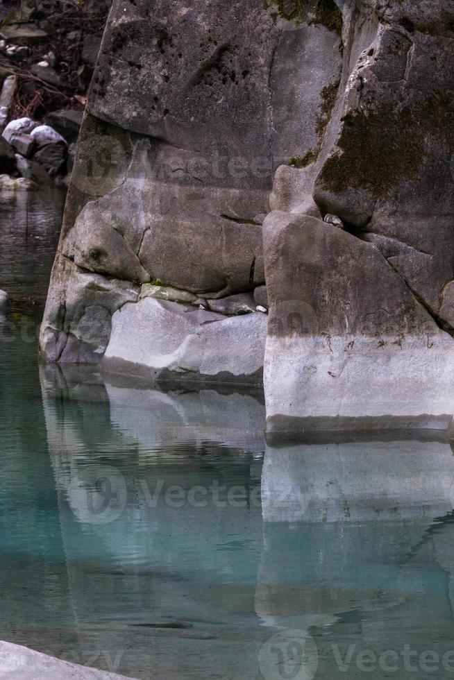 landskap från tzoumerka naturlig parkera foto