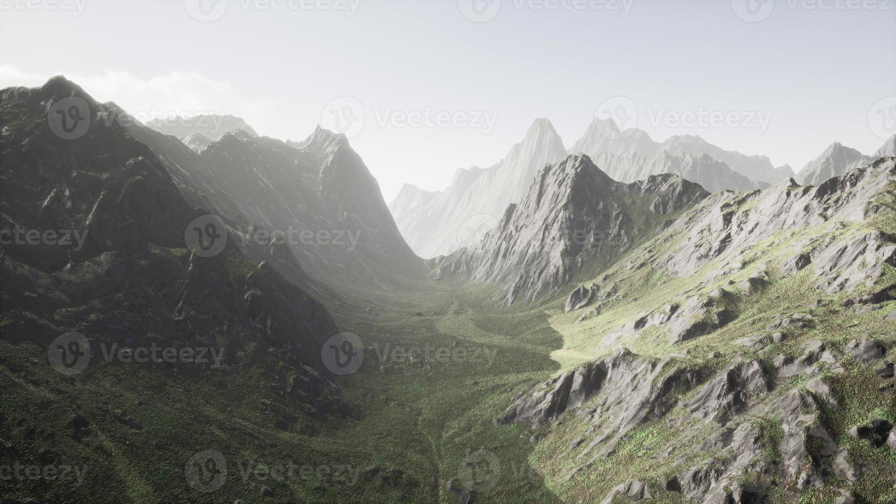 klippig berg landskap av dolomiter alps foto