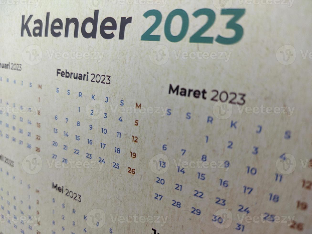 kalender Foto 2023