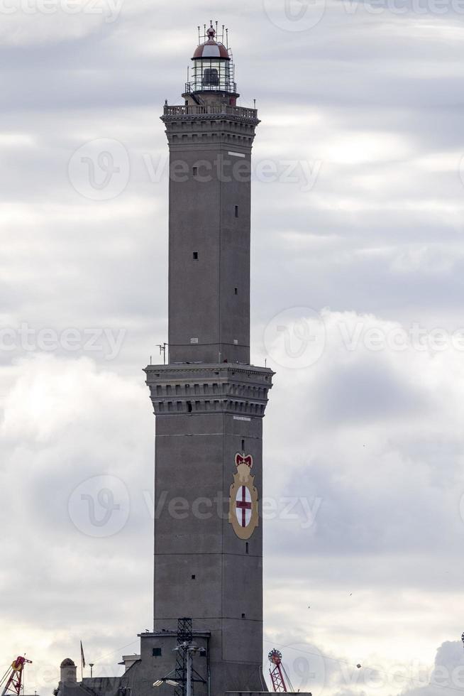 lightouse lanterna genua stad Italien symbol foto