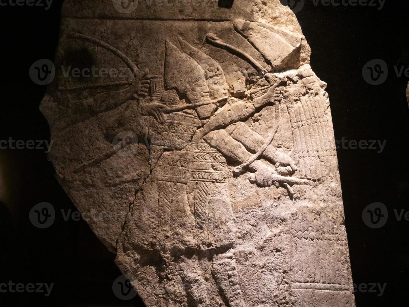 bas lättnad assyrien babylonia sumer detalj foto