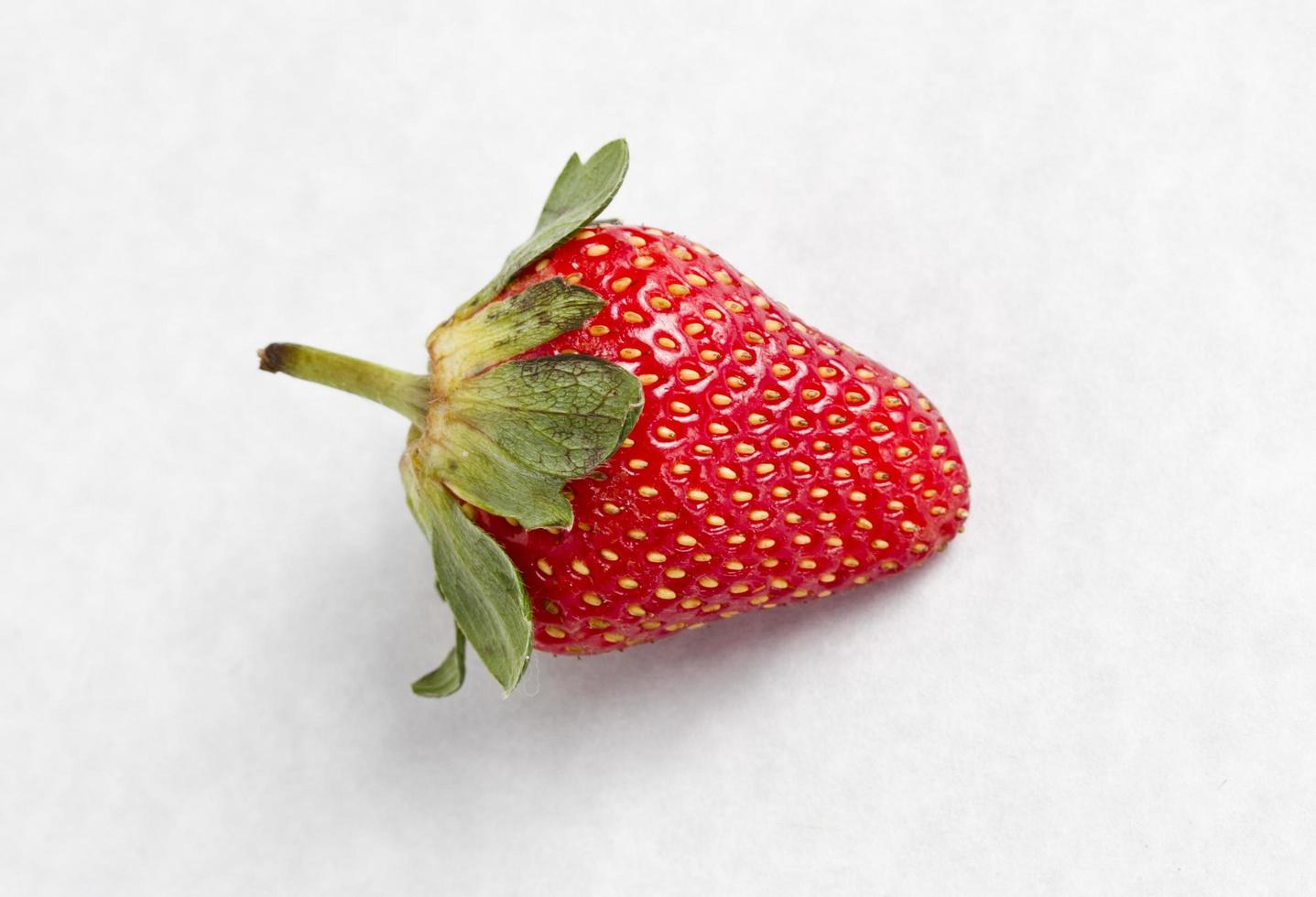 färsk jordgubbsfrukt foto