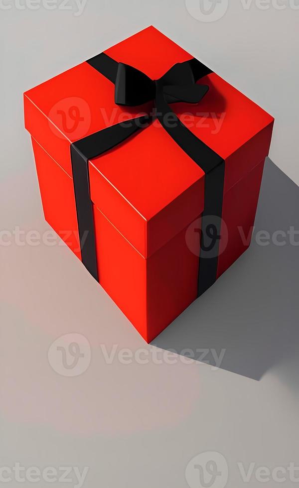 gåva låda Färg, presenterar för kärlek, valentine händelse förbi generativ ai, ai generativ foto