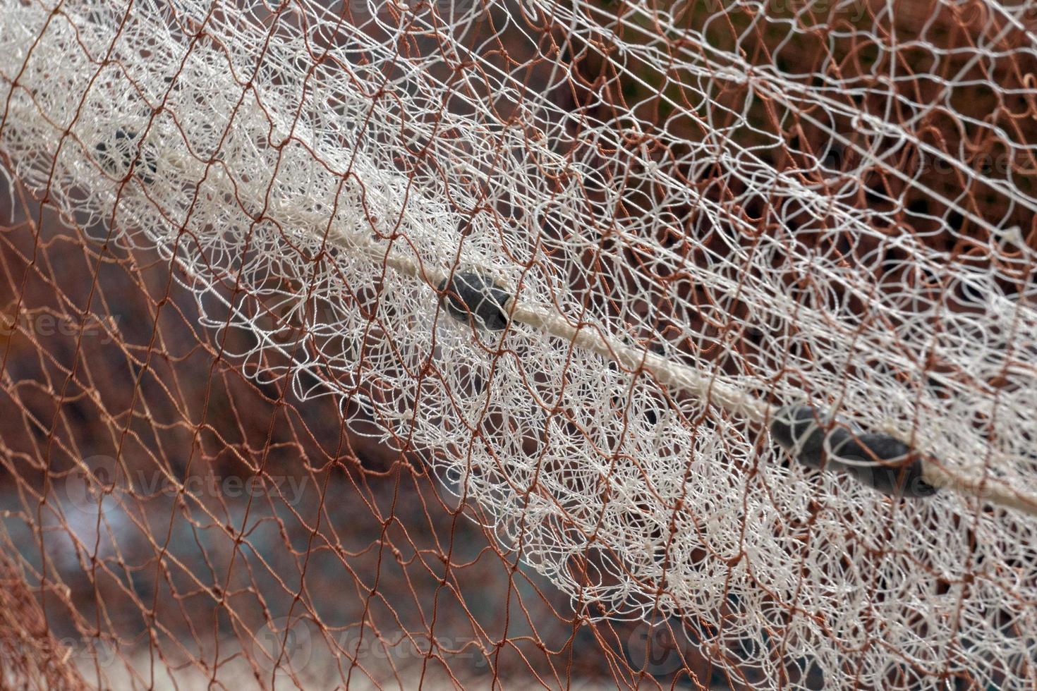 fiske fiskare netto hängande detalj foto