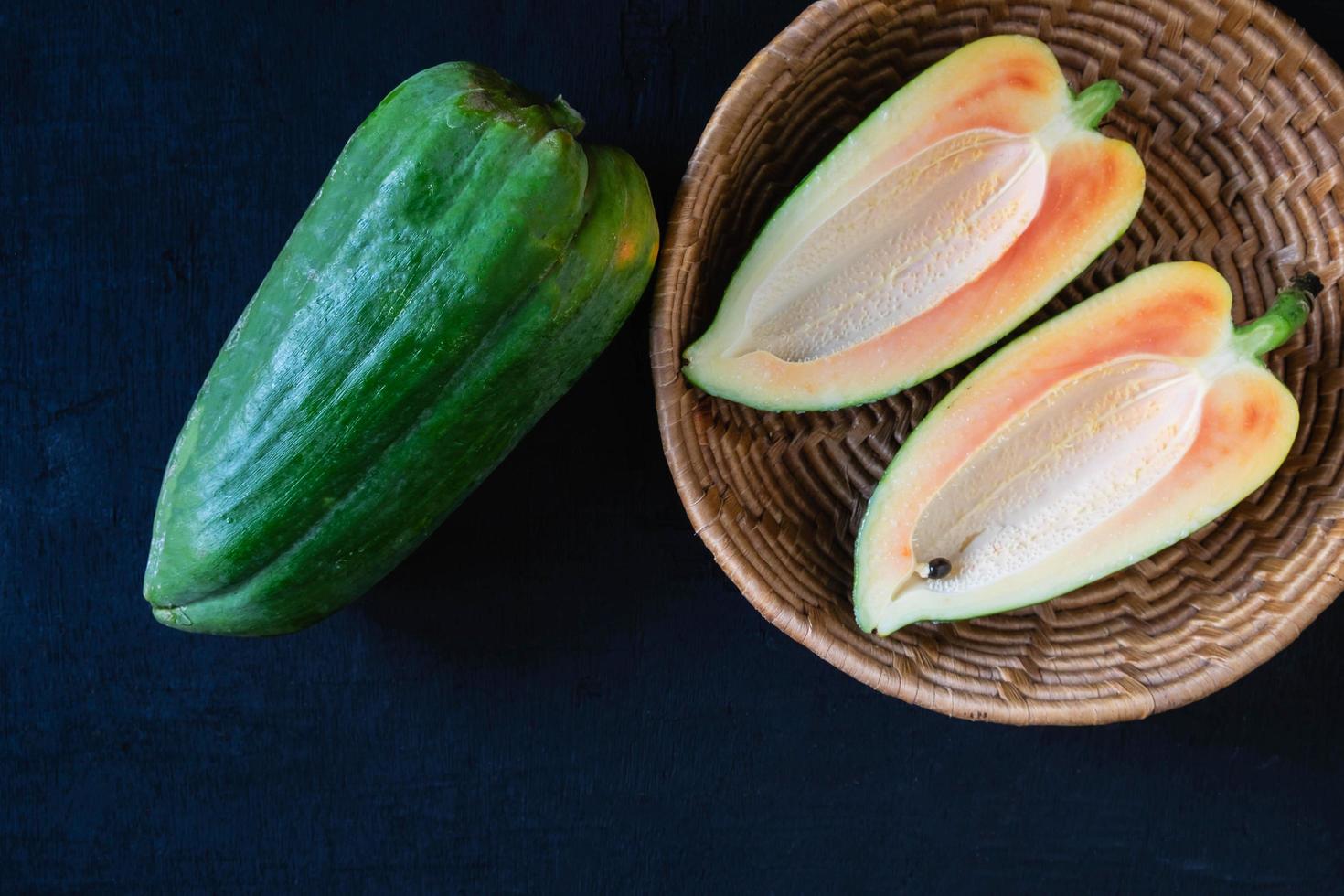 mogen papaya frukt foto