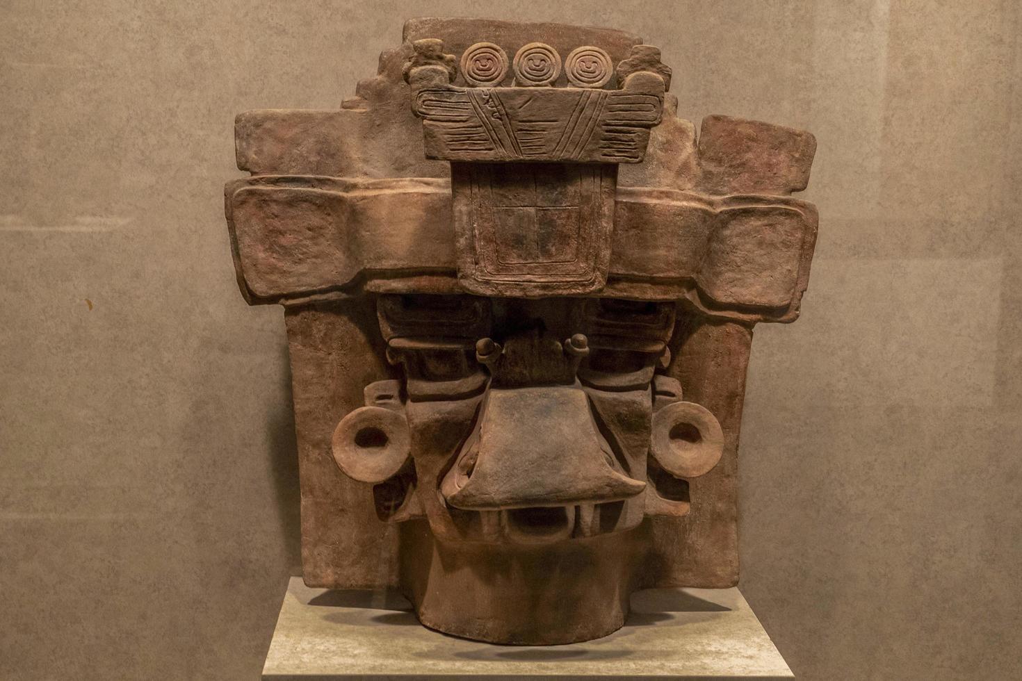 mexico stad, mexico - januari 31 2019 - mexico stad antropologi museum foto