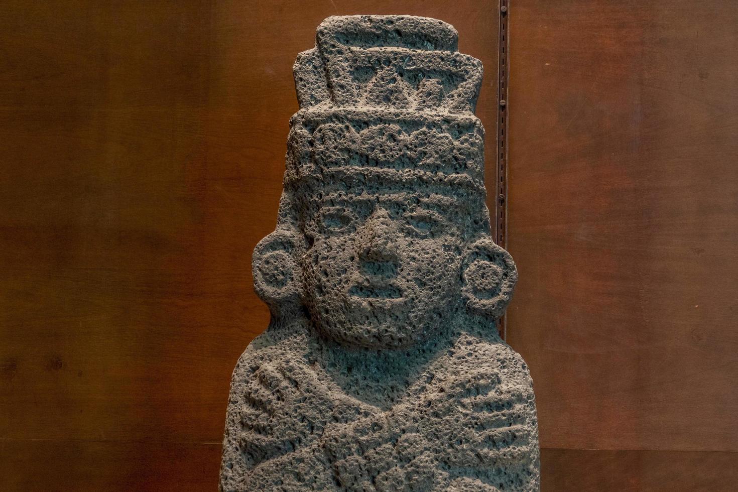 mexico stad, mexico - januari 31 2019 - mexico stad antropologi museum foto