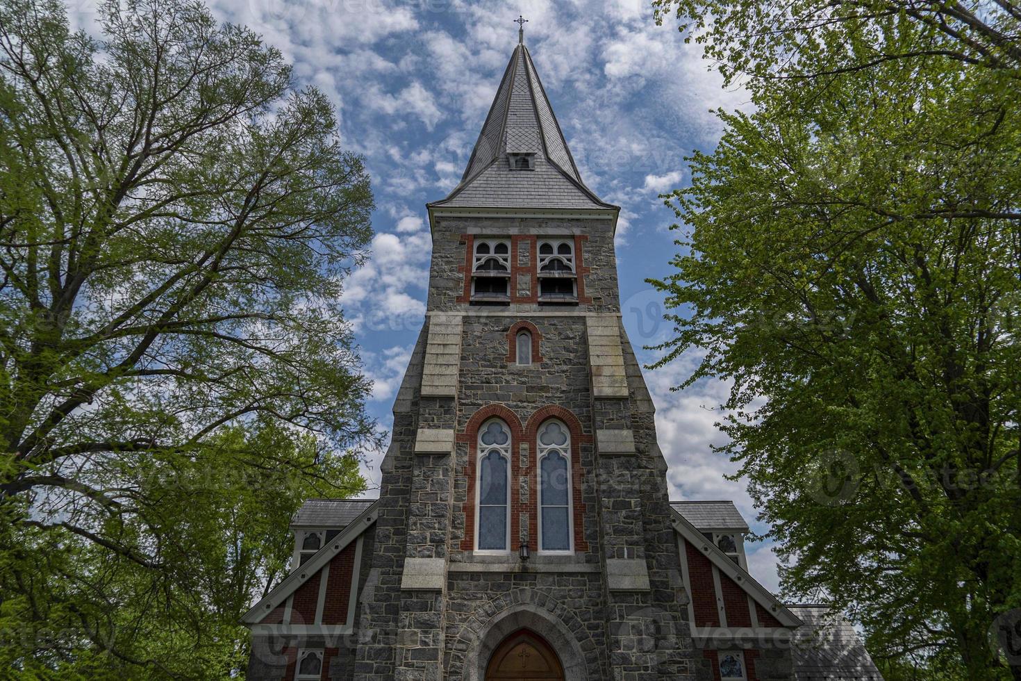 st michaels by maryland gammal christ kyrka foto