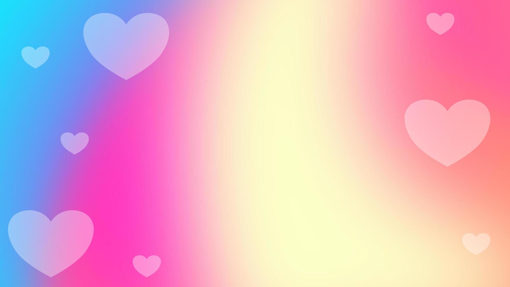 abstrakt bakgrund kärlek lutning färgrik enkel modern popkonst premie foto