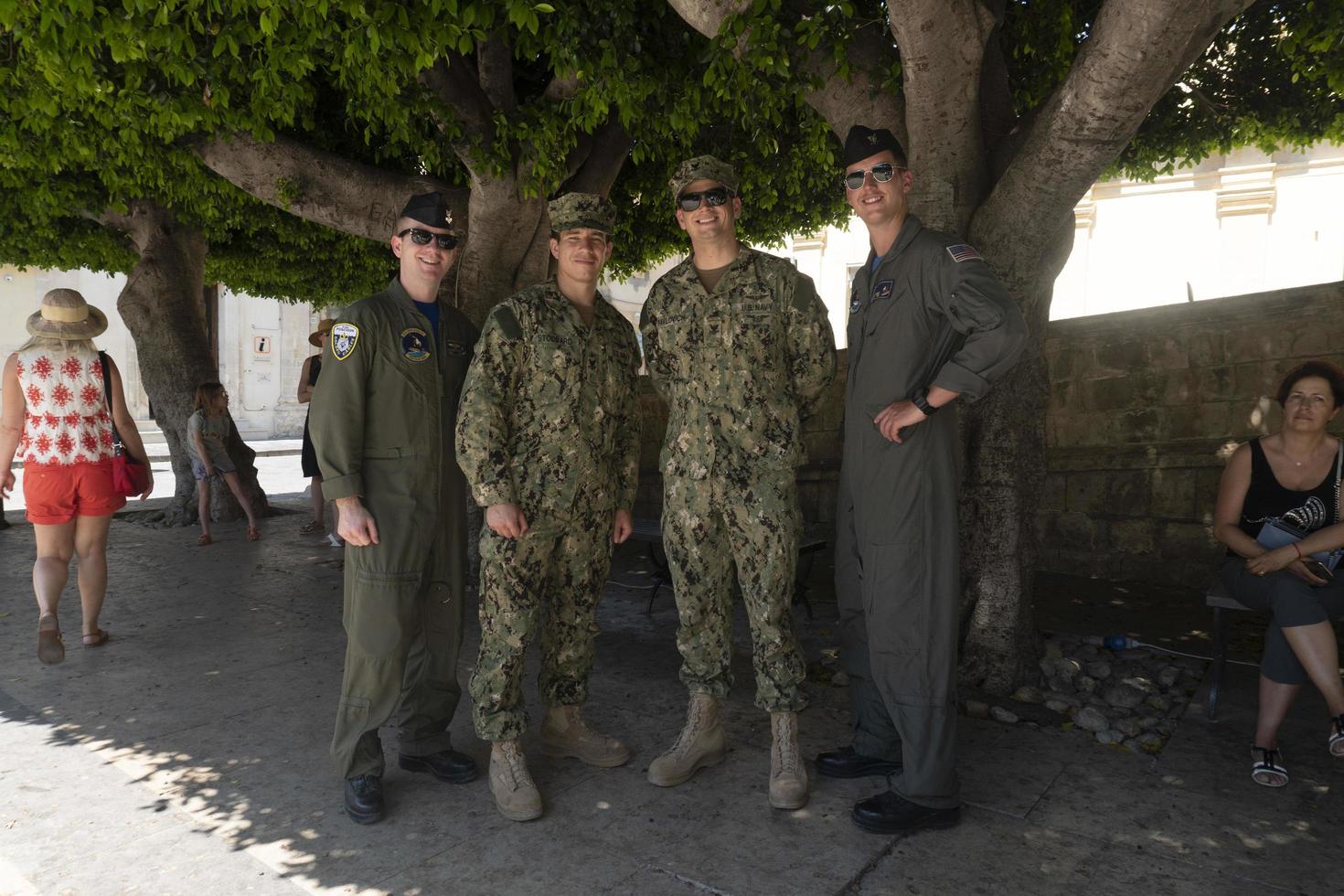 noto, Italien - juni 30 2019 - ii värld krig historisk åminnelse av drift hes foto