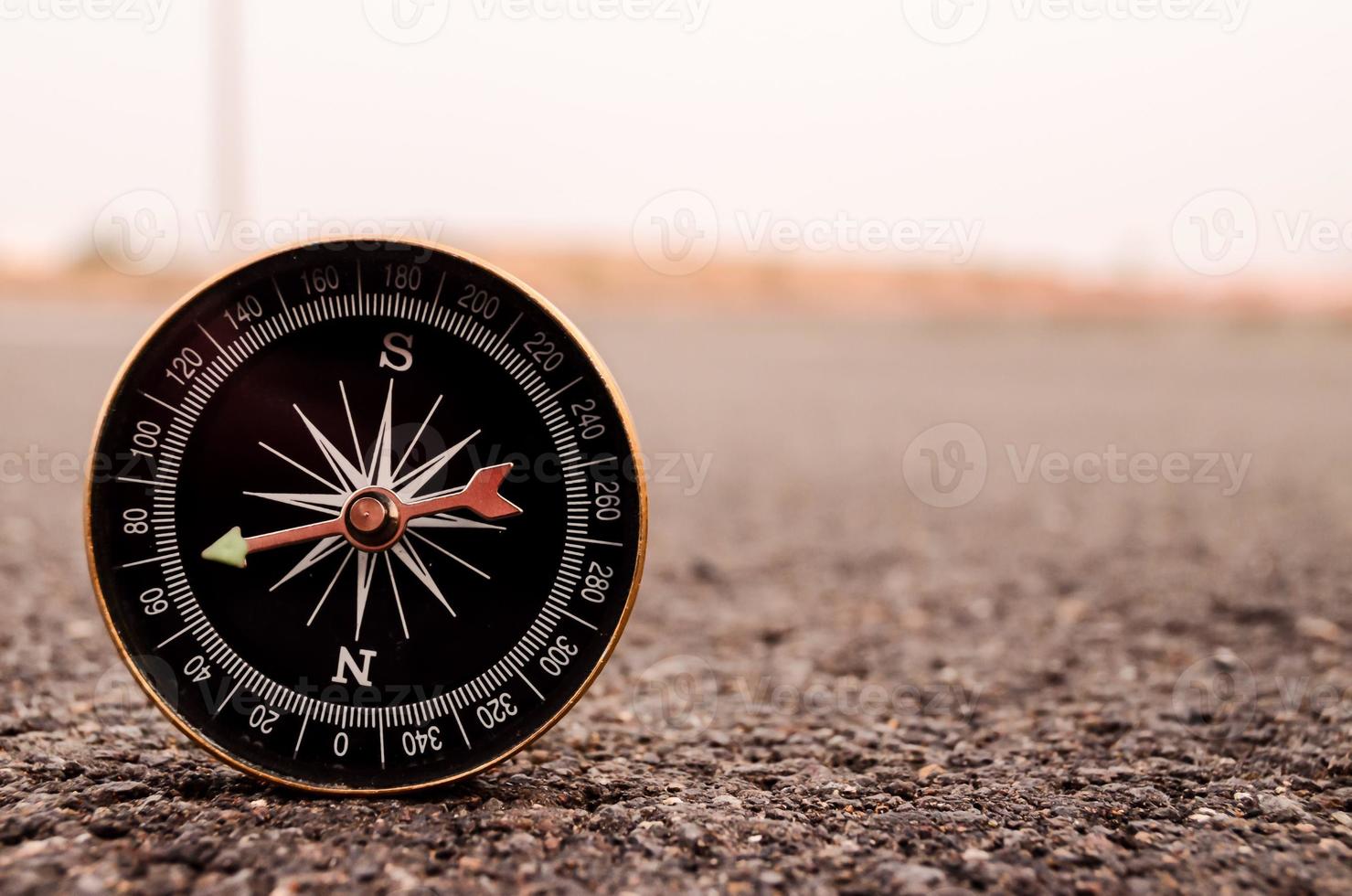 kompass på de jord foto