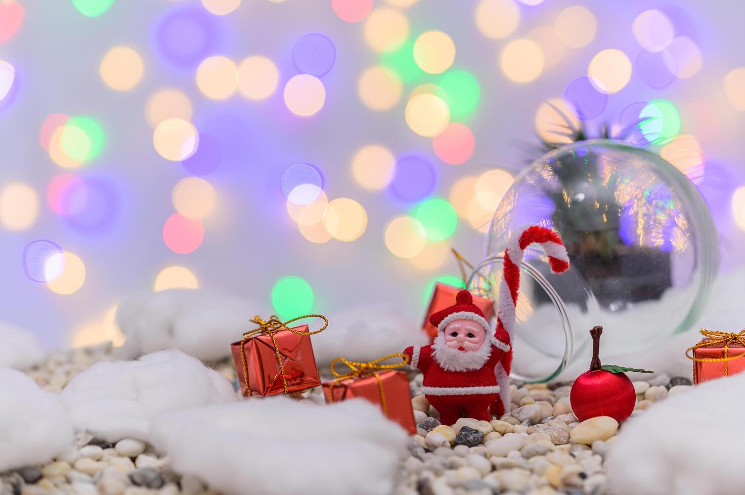 julbakgrund för adventssäsongen foto