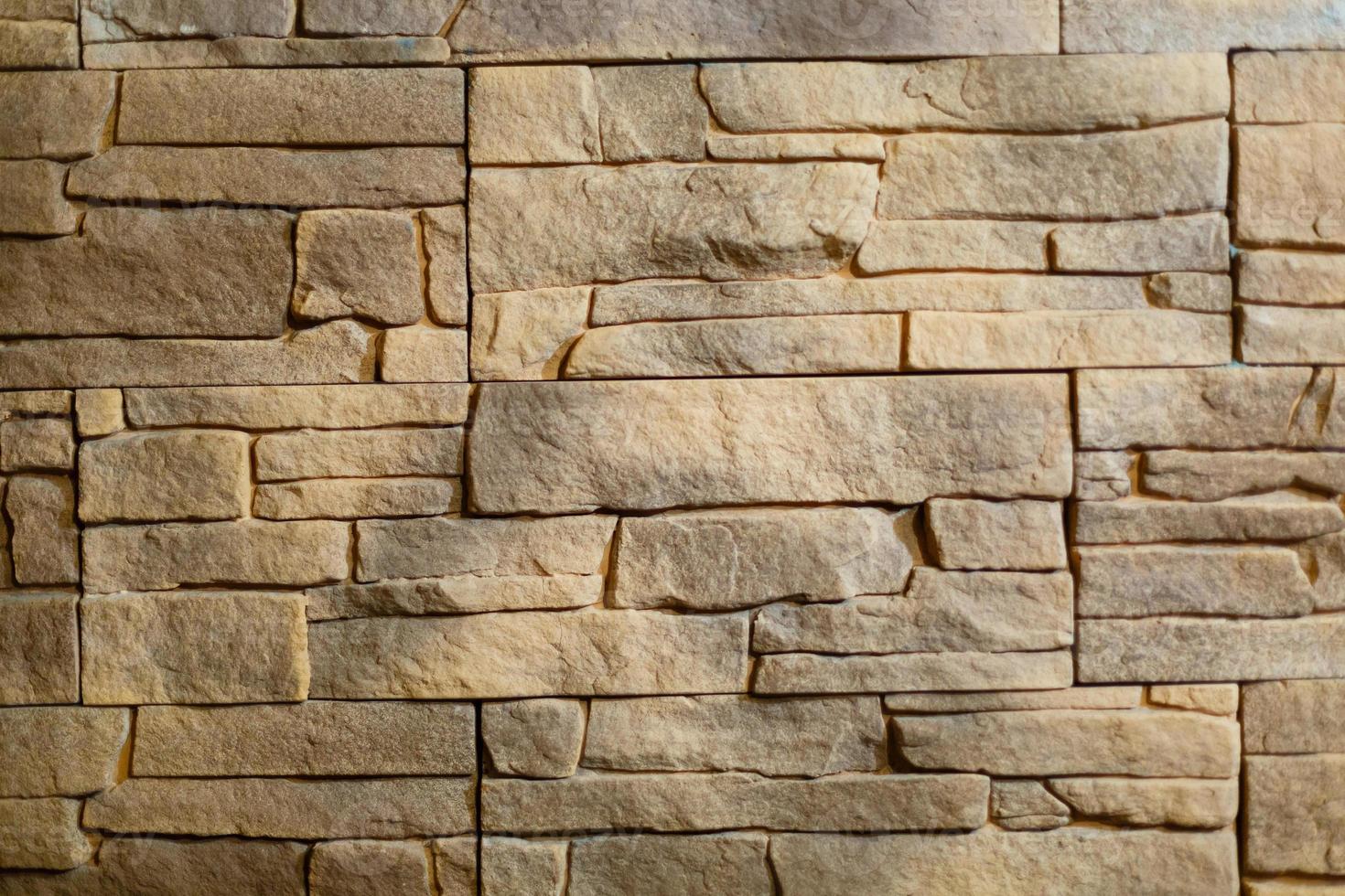 klassisk travertin sten för dekorativ Arbetar eller textur ny design av modern vägg foto
