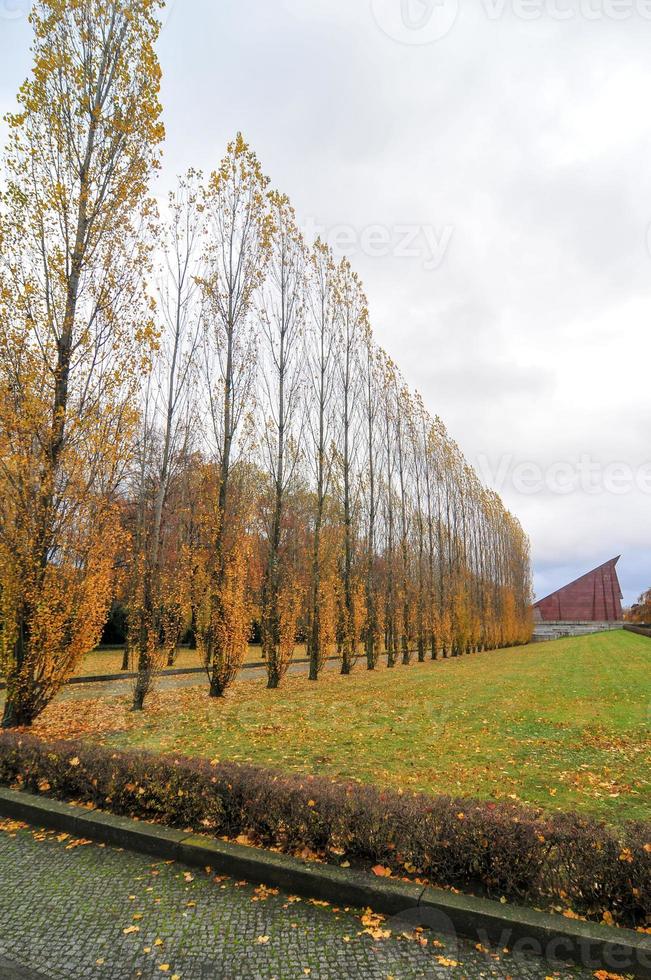 sovjet krig minnesmärke i trepttorn parkera, berlin, Tyskland panorama foto