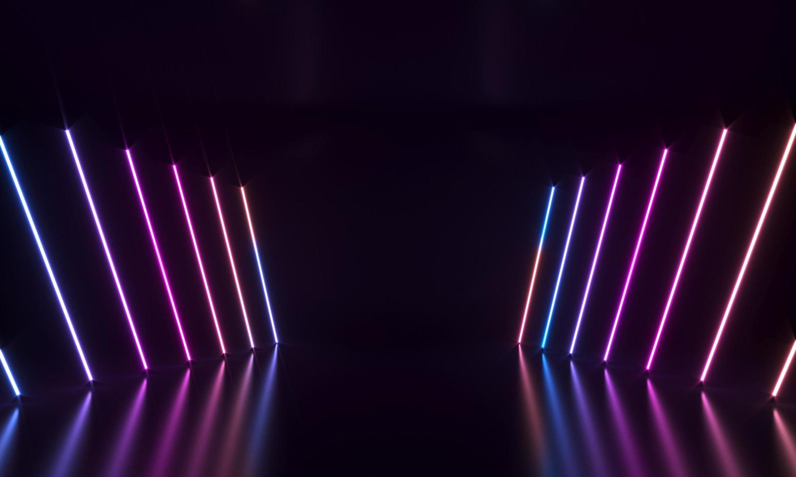 abstrakt neon former bakgrund foto