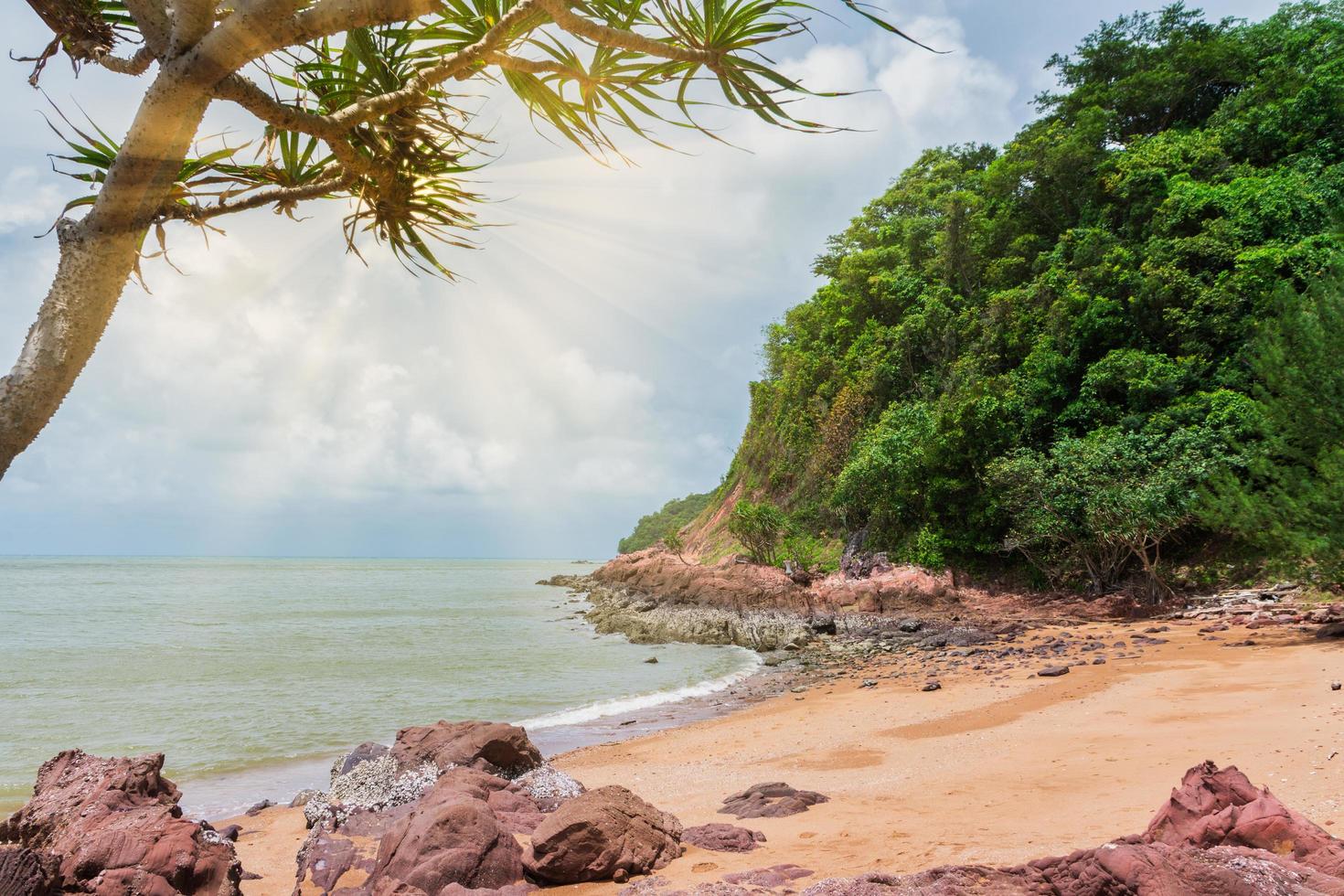 havet i Thailand foto