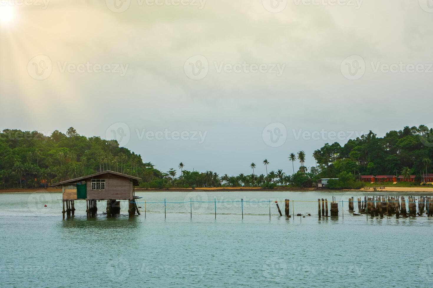 havet vid Koh Chang, Thailand foto