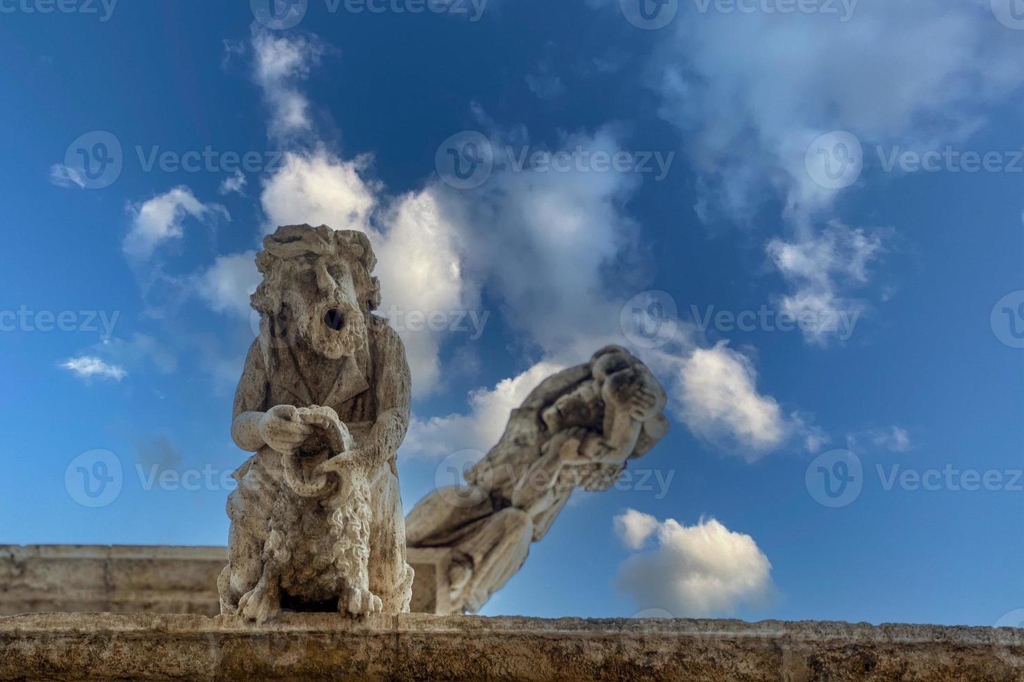 valencia silke utbyta marknadsföra byggnad lonja de la seda gargoyles foto