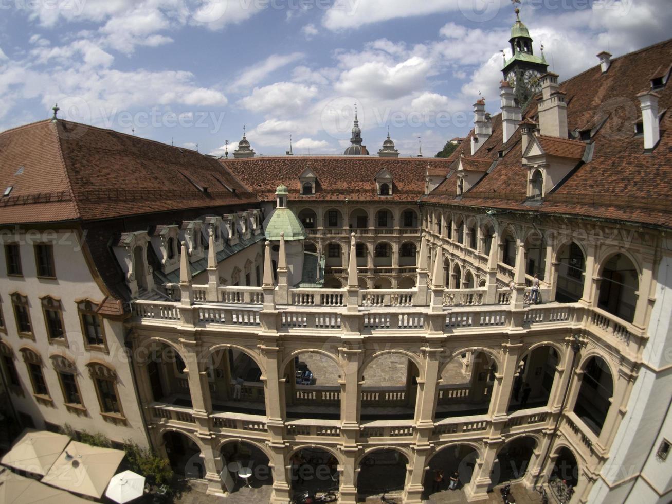 landhaus graz österrike historisk hus byggnad foto