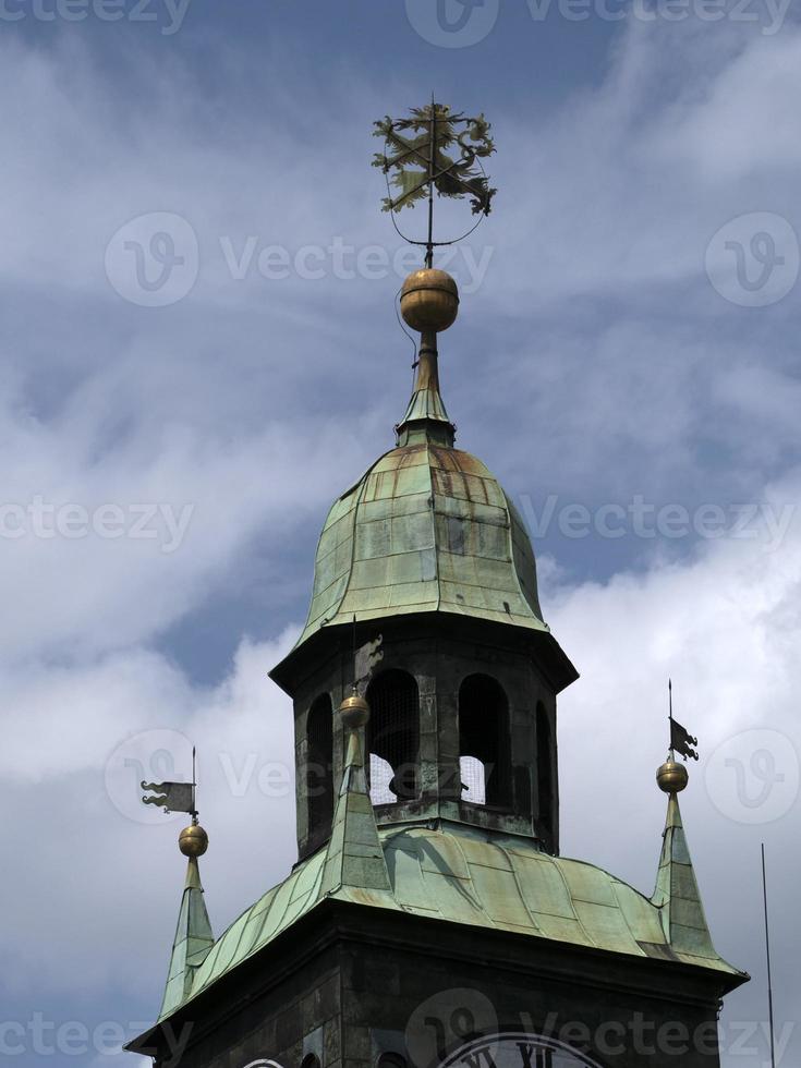 graz österrike tak detaljer plattor foto