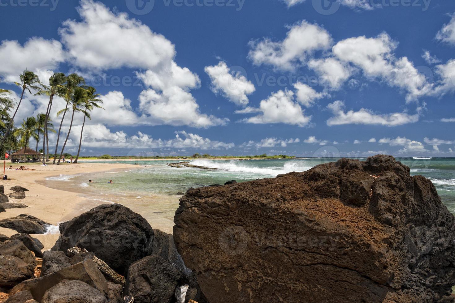 hawaii poipu strand landskap foto