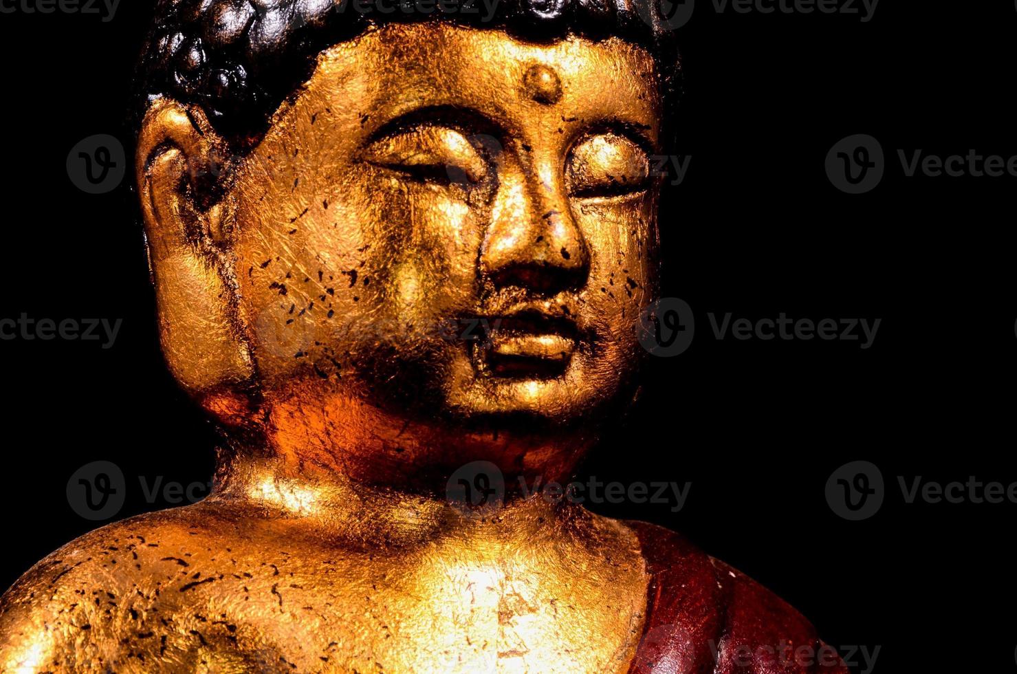 buddha miniatyr- närbild foto