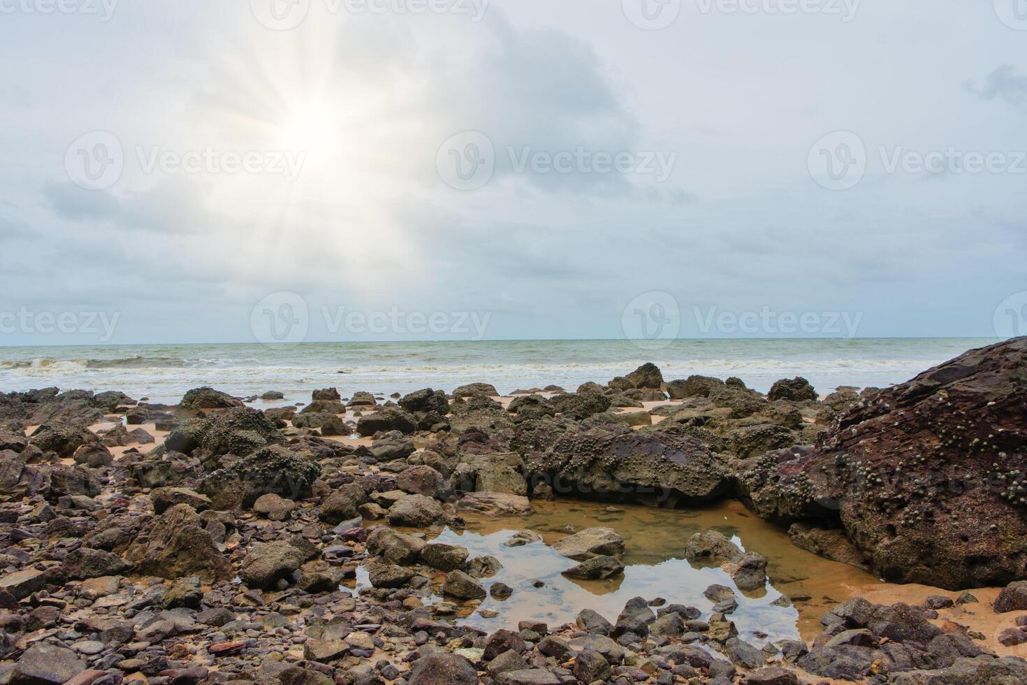 havet i Thailand foto