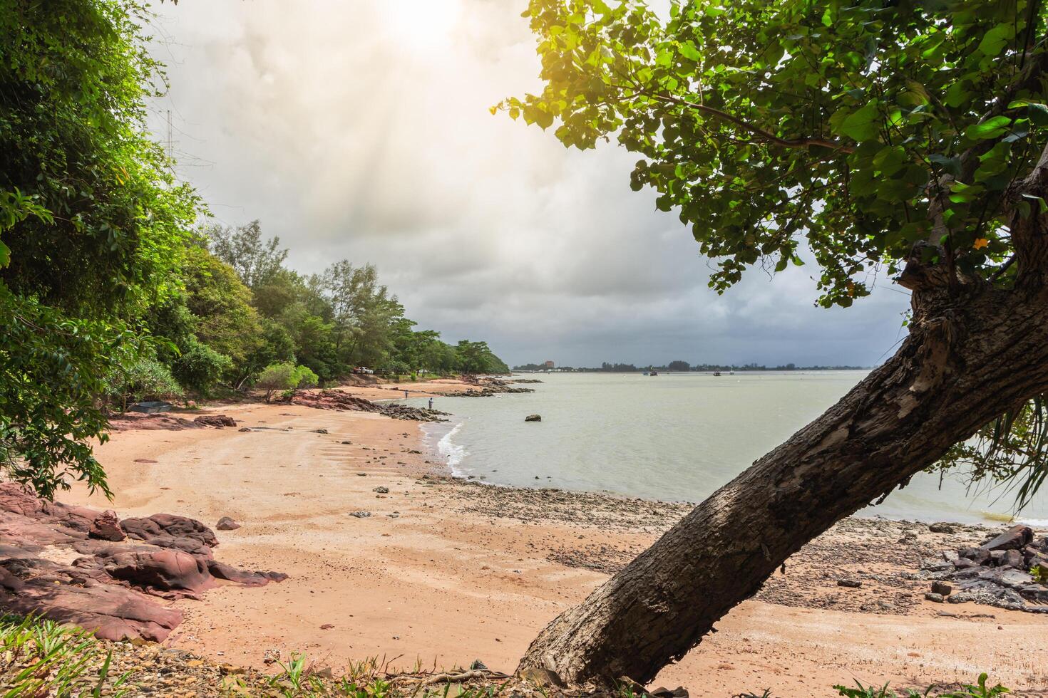 havet i Thailand foto