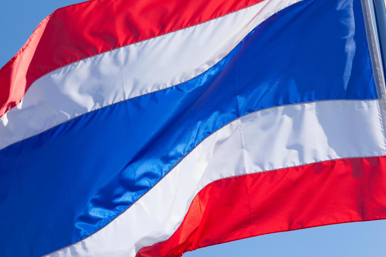Thailand flagga foto