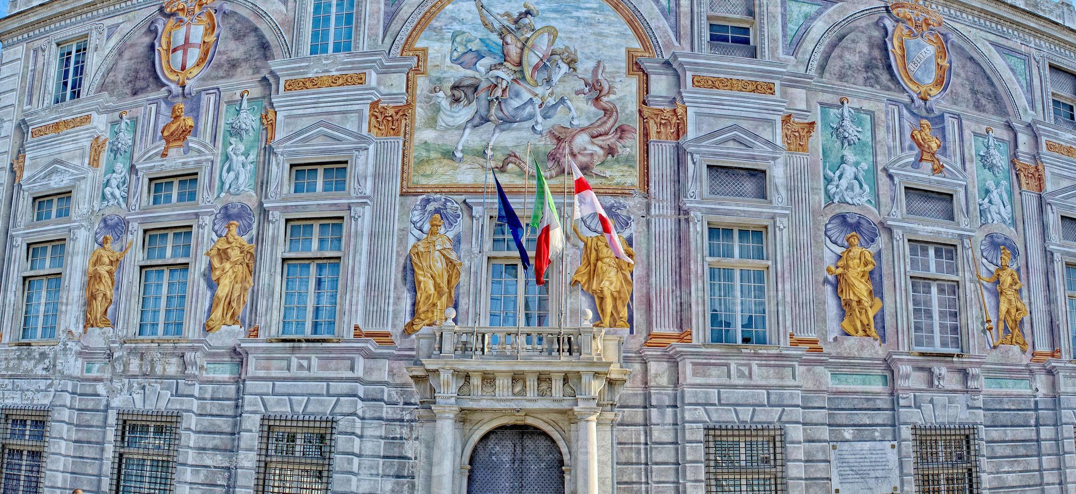 palazzo san giorgio genua foto