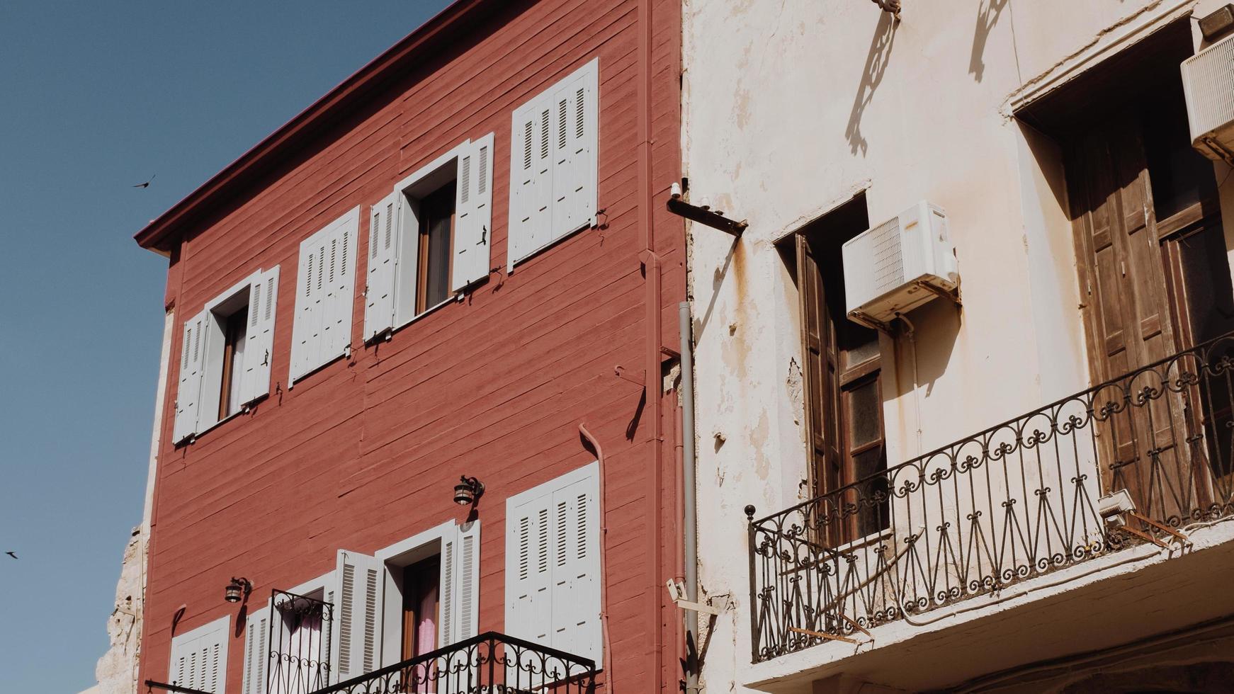 chania, grekland, 2017 - byggnader under dagen foto