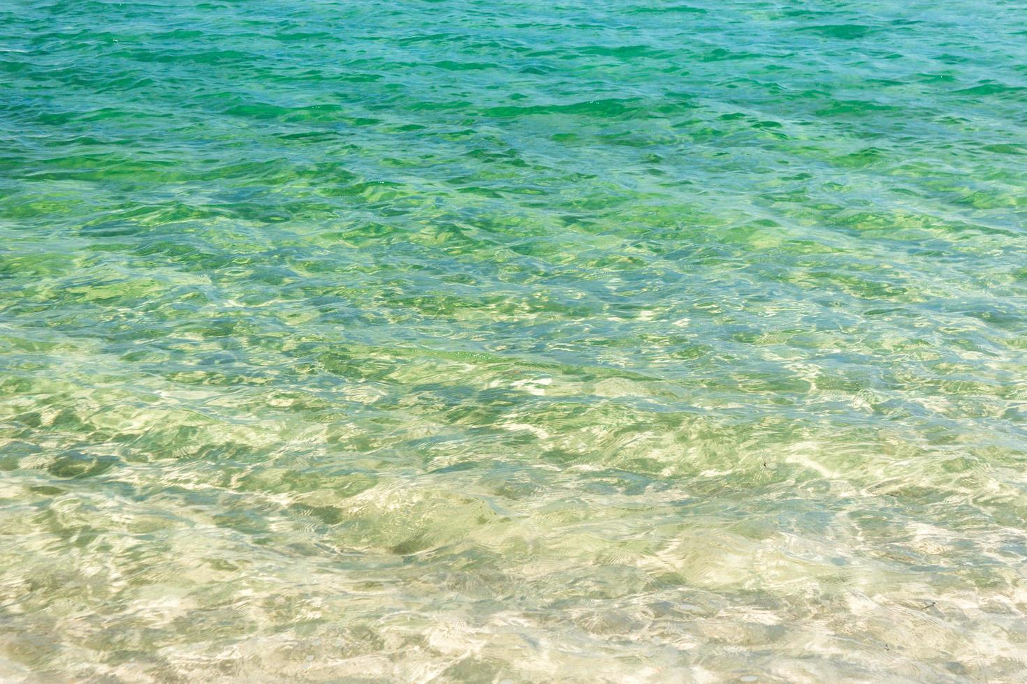 blå havsvatten för bakgrund foto