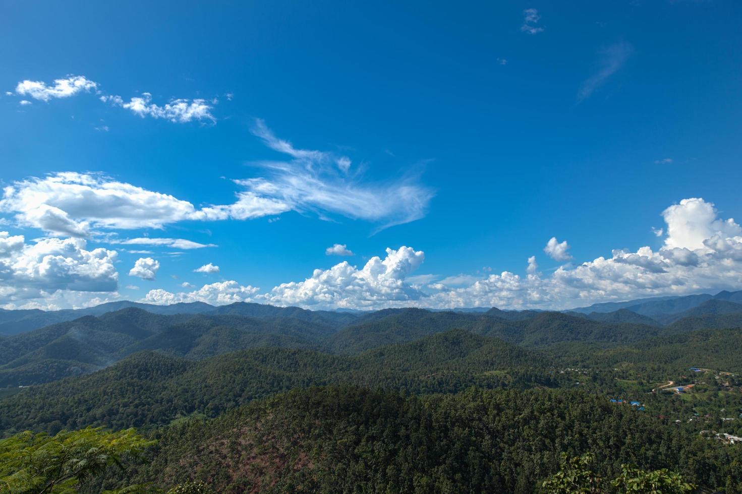 landskap i Thailand foto