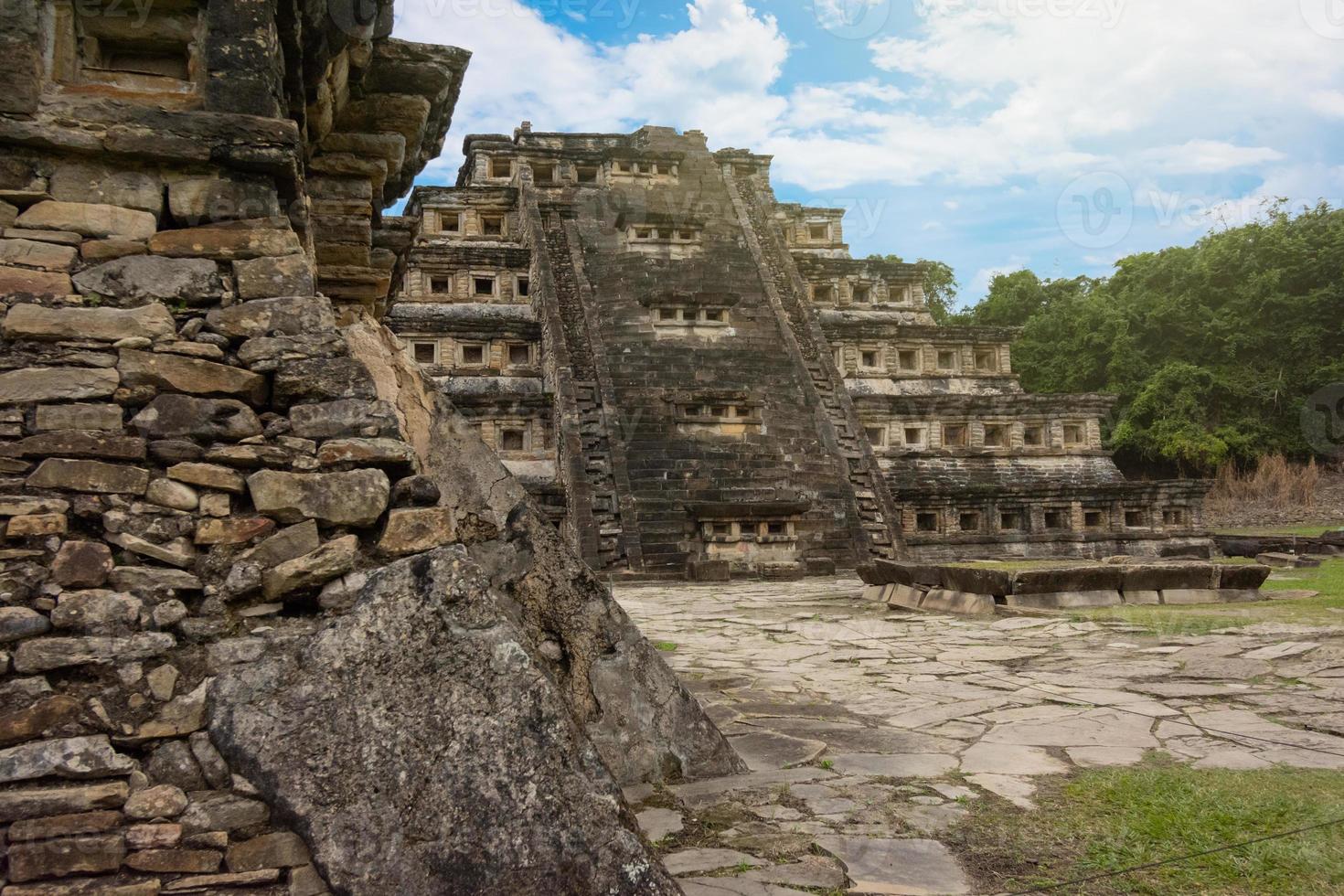 el tajin unesco webbplats i mexico foto