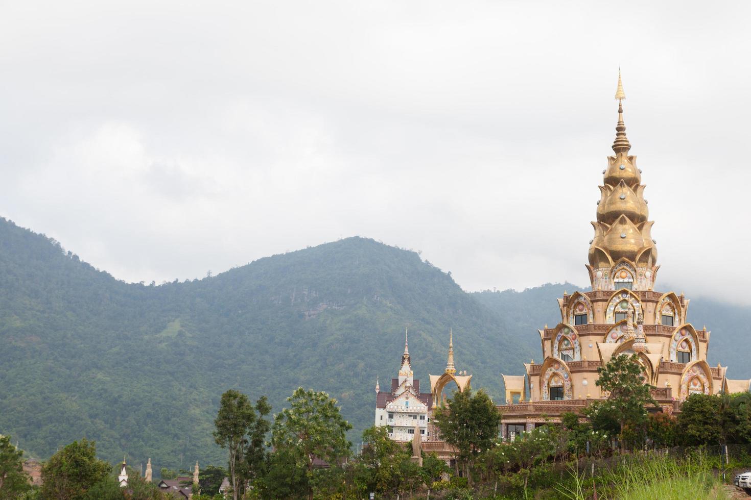 buddhistiskt tempel i Wat Pha, Thailand foto