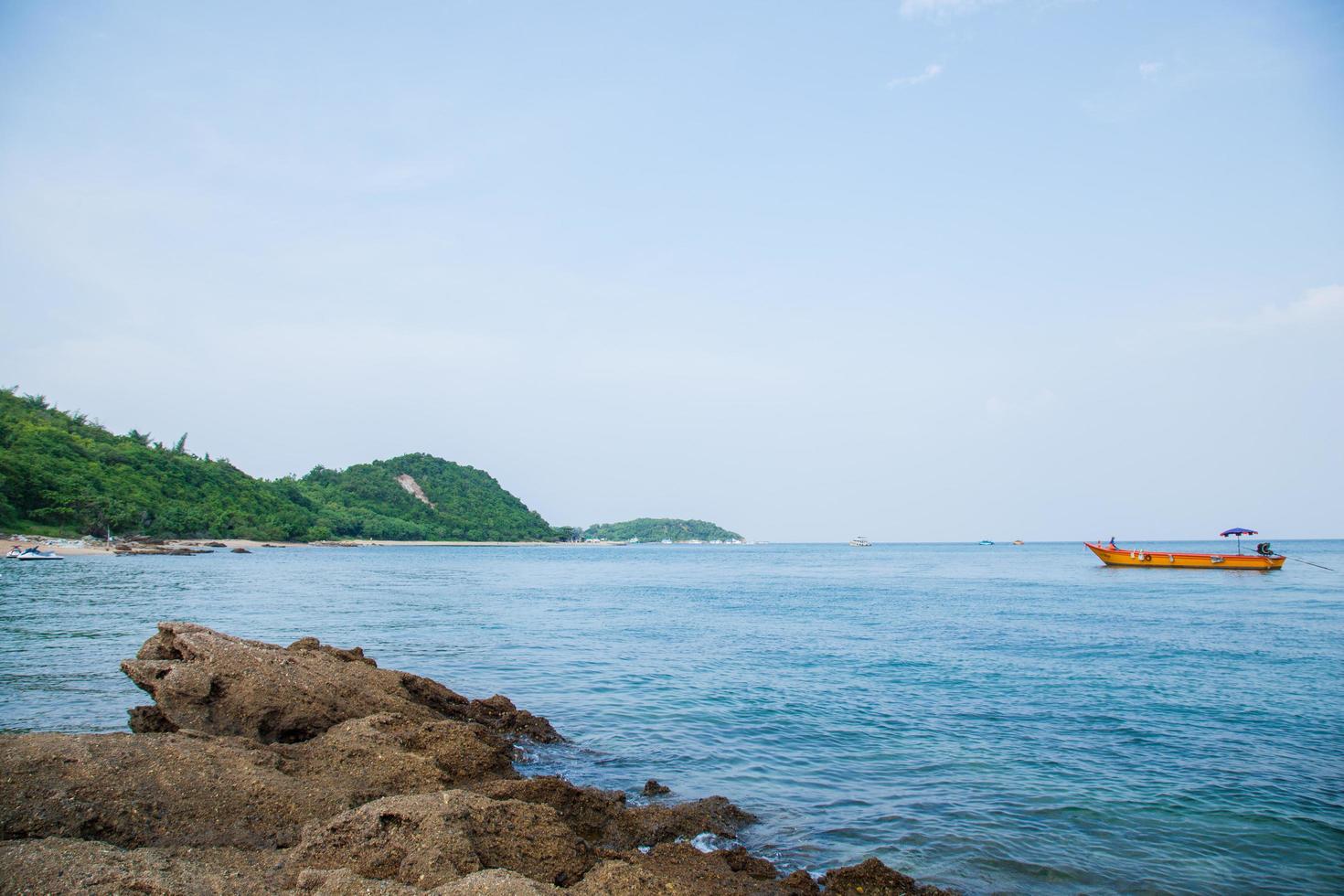 strand och hav i Thailand foto