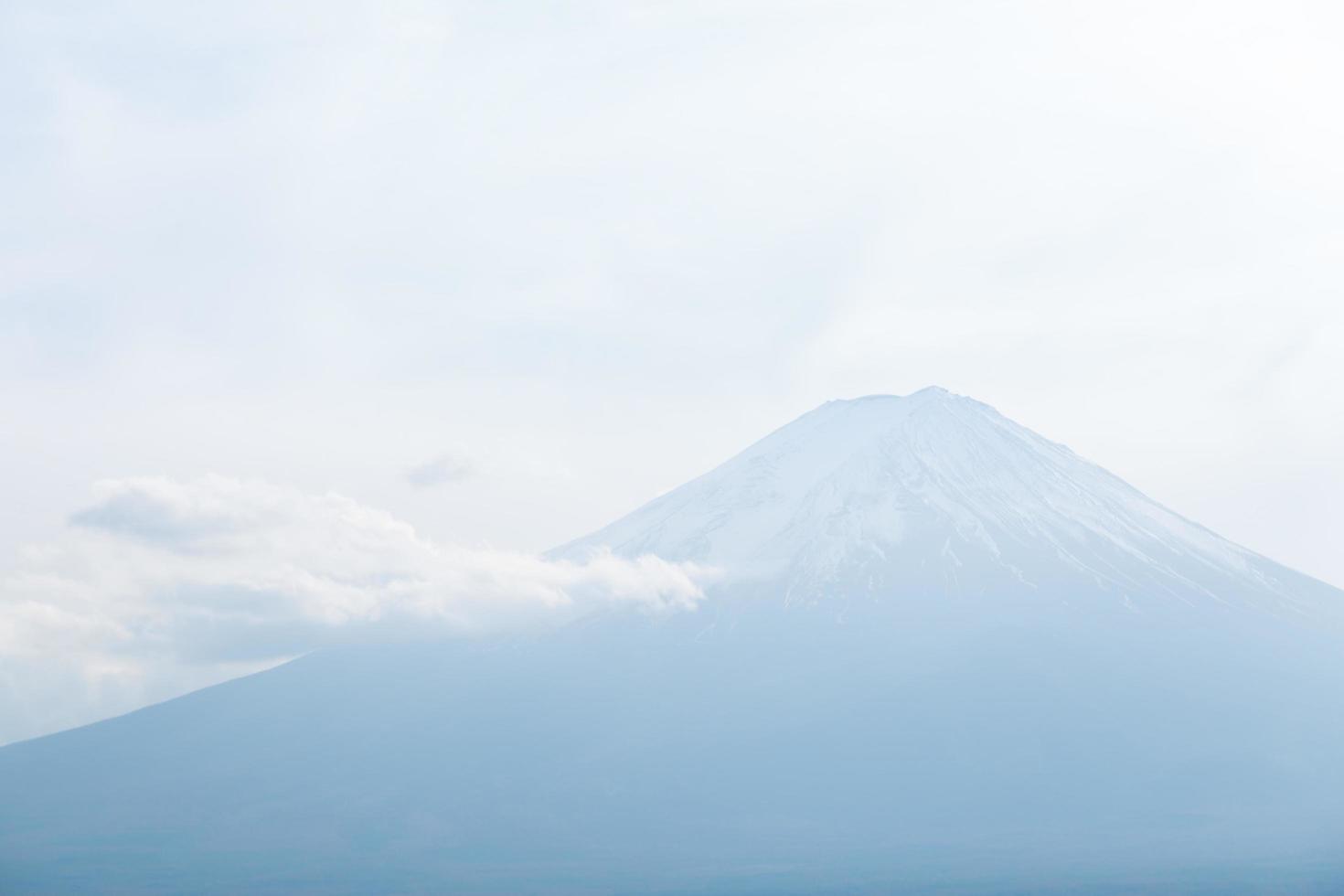 montera fuji i japan i dagsljus foto